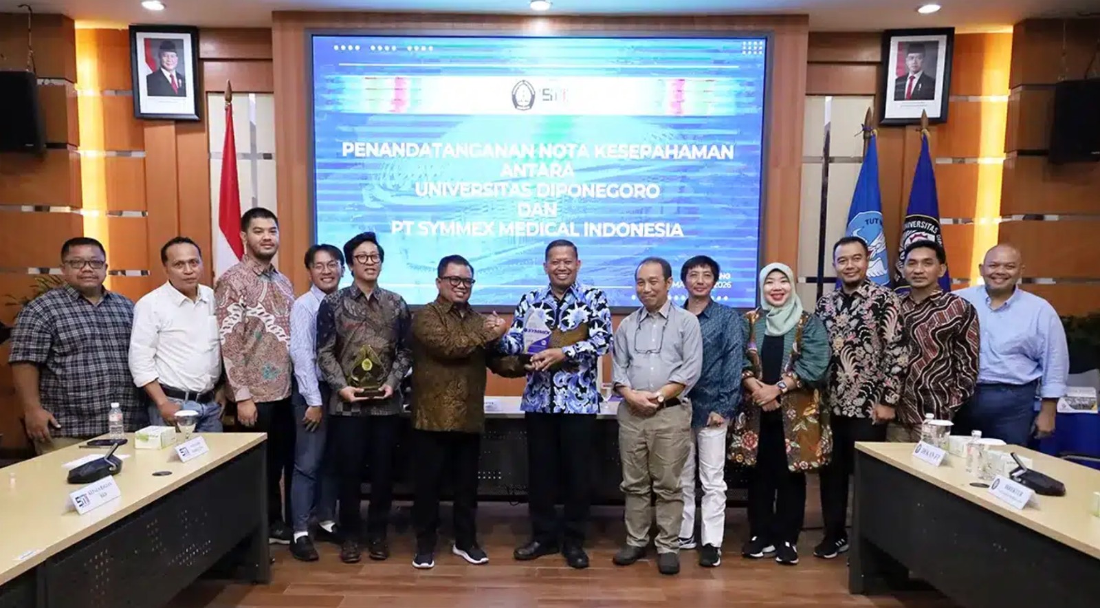 Teken MoU dengan PT Symmex, Rektor Undip Cerita Keliling China dan Taiwan