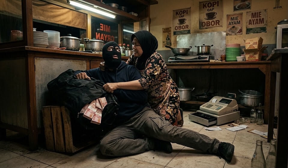Kisah Heroik Kusmiah, Penjual Minuman yang Gagalkan Pencurian Miliaran Rupiah