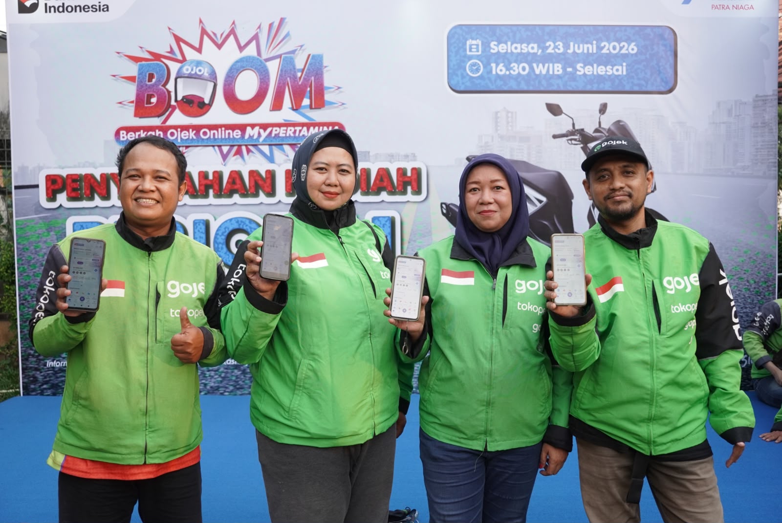Driver Ojol Dodi Tak Menyangka Menang Yamaha Lexi dari Program BOOM MyPertamina
