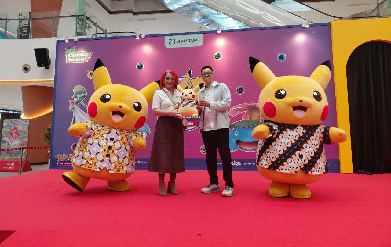 Isi Libur Sekolah, Anak-Anak Bisa Main Pokemon hingga Bertemu Pikachu Gratis di Semarang