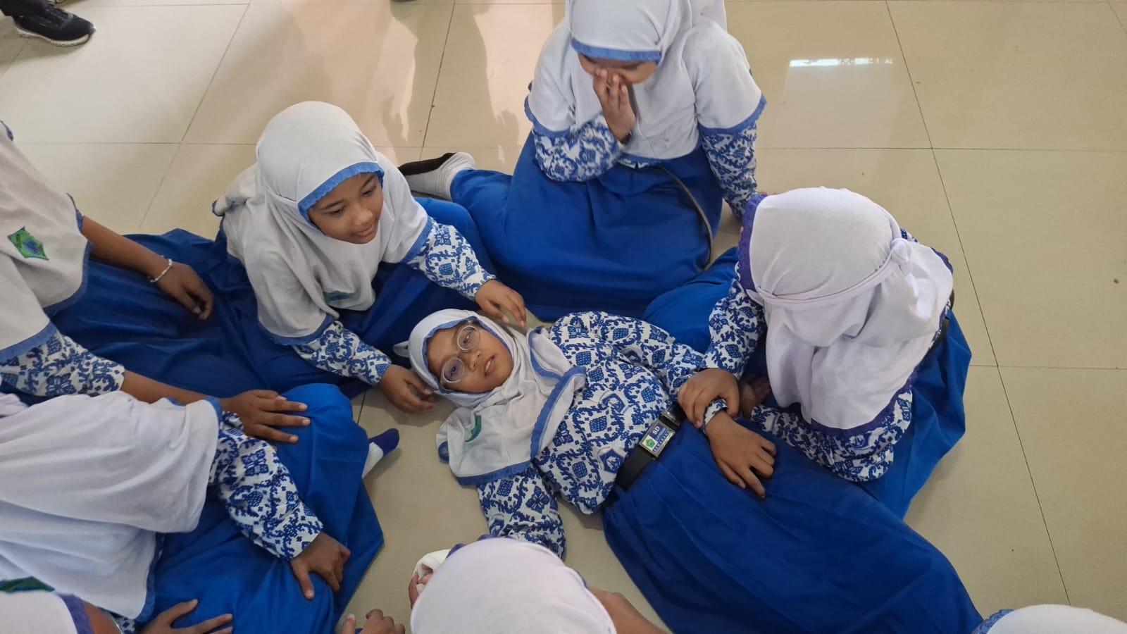 Korban Bergelimpangan Warnai MPLS SD Islam Primadana Semarang, Ternyata Simulasi Bencana