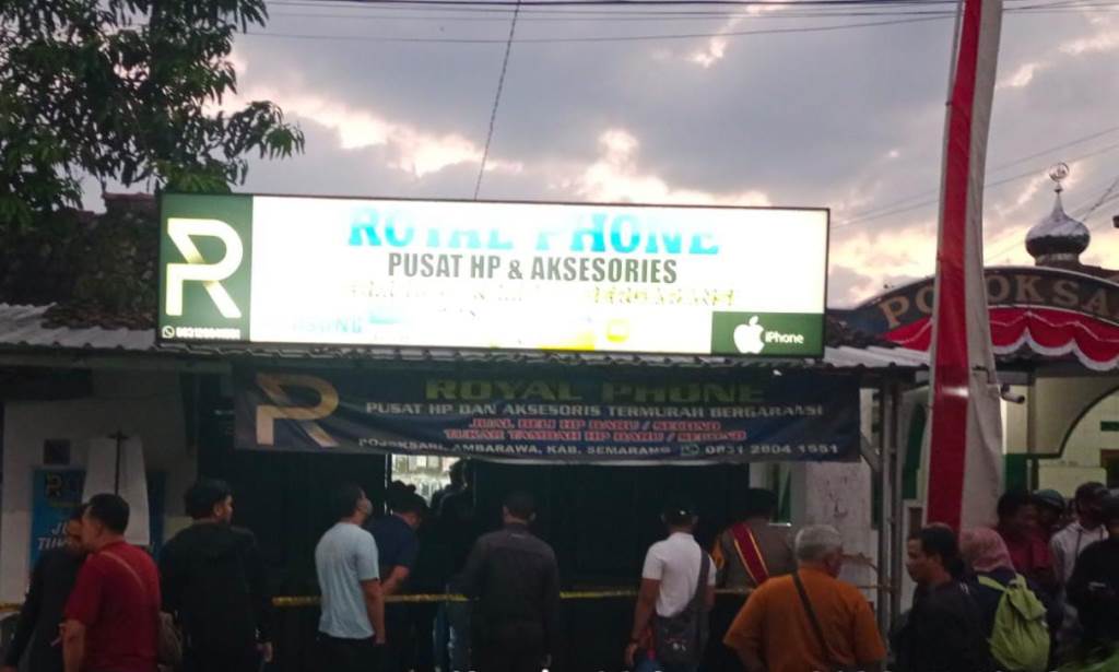 Counter HP Royal Phone di Ambarawa Diduga Dirampok, Polisi Buru Pelaku